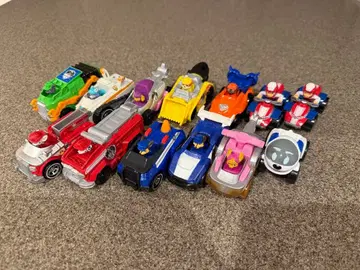 파우 패트롤 다이캐스트 비클 세트