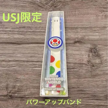 USJ 한정판 키노피오 파워업 밴드 슈퍼 닌텐도 월드 마리오
