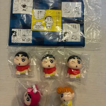 호페뮤뉴! 짱구는 못말려(크레용 신짱) 5체 세트 덤 포함