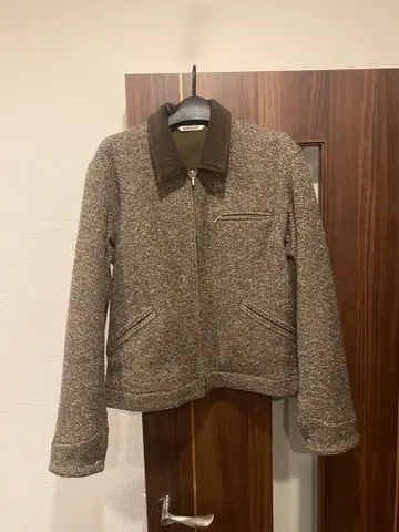 HOMESPUN TWEED ZIP BLOUSON size3