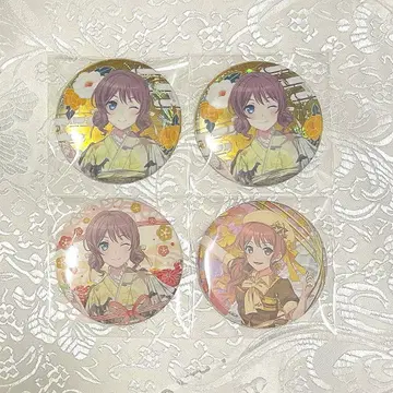 뱅드림 Poppin'Party 팝핀파티 캔뱃지 뉴이어 야마부키 사아야