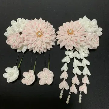 츠마미세이칸 머리 장식 성인식 졸업식 시치고산 핸드메이드