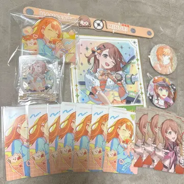 프로세카 하나사토 미노리 세카라이 감사제 색지 에피카 캔뱃지 묶음 판매