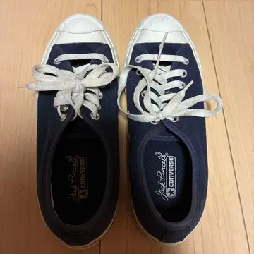 CONVERSE Jack Purcell 네이비 스니커즈