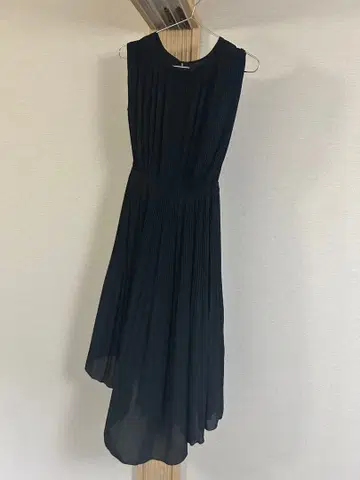 루트리오 아바하우스의 슬리브리스 플리츠 드레스