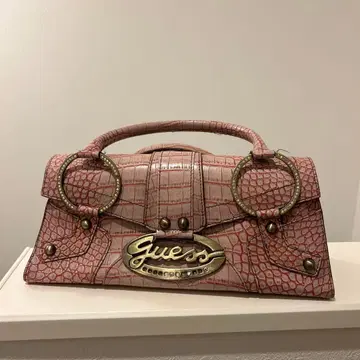 guess archive 핸드백 크로코 y2k