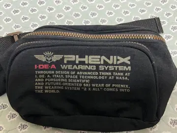 [ 당시물 ] PHENIX phenix 웨스트 파우치 바디백 블랙