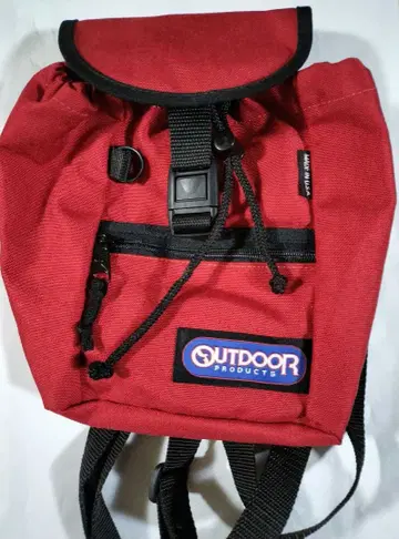 OUTDOOR PRODUCTS 미니 백팩 레드