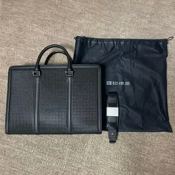 [ 미사용 ] 인덴야 핸드백/비즈니스 백 블랙