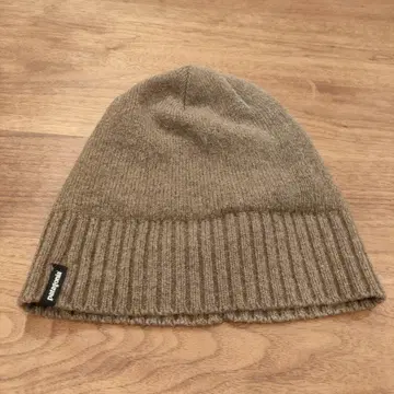 patagonia 파타고니아 니트 모자 브라운