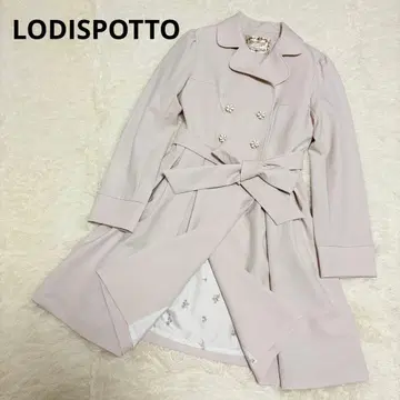 LODISPOTTO 로디스포토 트렌치코트 비쥬 레이스 핑크