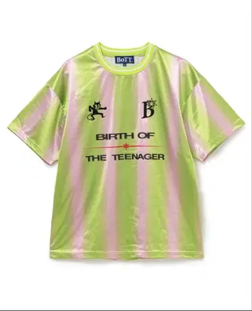 BoTT / GRADIENT SOCCER SHIRT / LIME 새상품