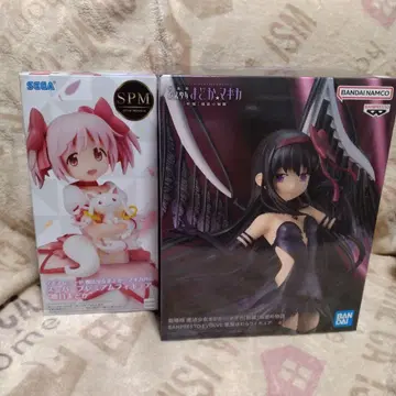 마마마 마도카 SPM & 악마 호무라 피규어 세트