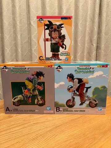 [ 미개봉 새상품 ] 드래곤볼 제일복권 스냅 컬렉션 3체 세트