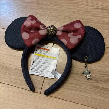 [한정판] 디즈니 미니 웨스턴 데님 머리띠