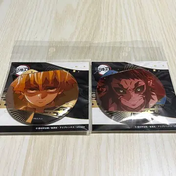 [ 미개봉 새상품 ] 귀멸의 칼날 금박 캔뱃지 아가츠마 젠이츠 카이가쿠