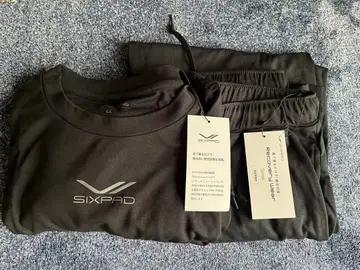 SIXPAD 리커버리 웨어 블랙 LL 사이즈 세트
