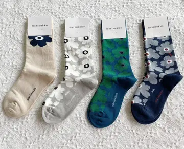 새상품 마리메꼬 양말 4켤레
