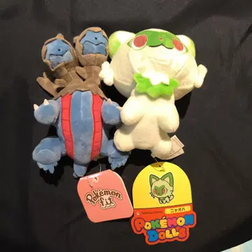 포켓몬 인형 냐오하&지헤드