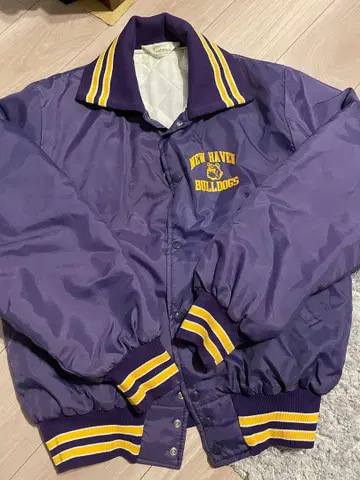 나일론 바시티 자켓 NEW HAVEN BULLDOGS