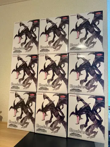 [ 미개봉 새상품 ] 유희왕 레드 아이즈 블랙 드래곤 9체