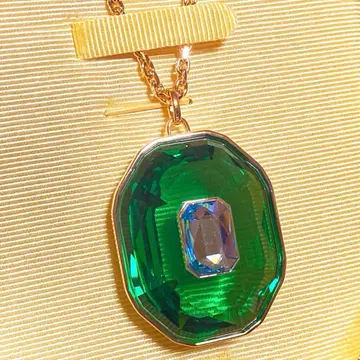 [15] 스와로브스키 옥타곤 목걸이