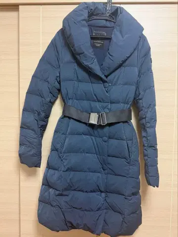 TATRAS 네이비 롱 다운 자켓