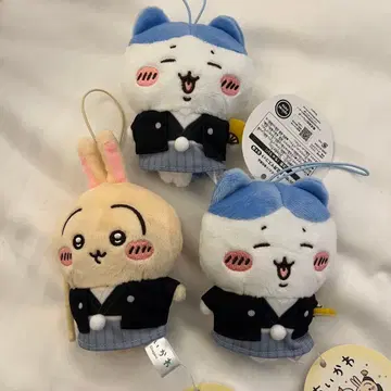 치이카와 (먼작귀) 설날 마스코트 3개 세트 하치와레, 토끼