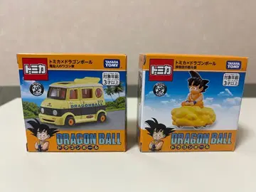새상품 미전시품 드래곤볼 미니카 2대 세트