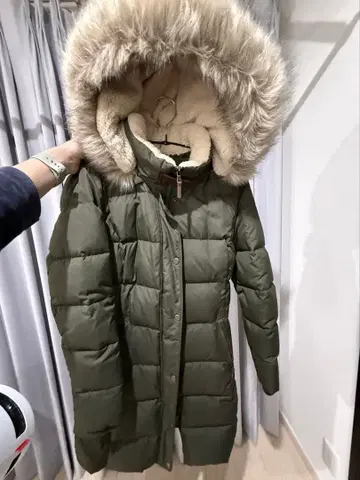 랄프 로렌 다운 코트 XS