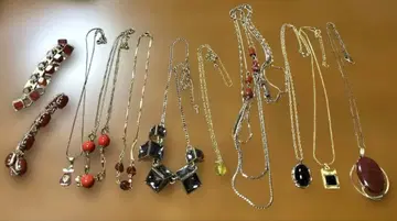 스톤 목걸이 묶음 판매