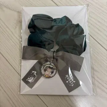 귀멸의 칼날 크리스마스 리본 포함 스크런치 무라타