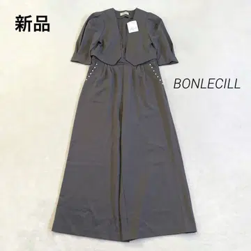 새상품 본르 씰 팬츠 드레스 M 차콜 그레이 셋업