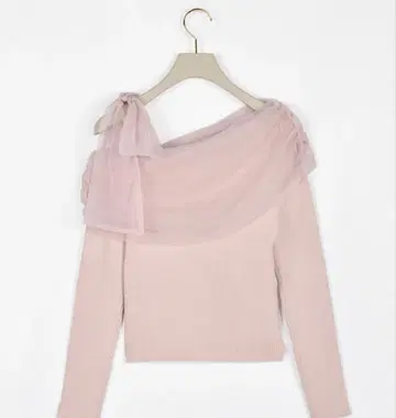 튤 원숄더 니트 An MILLE