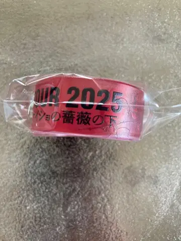 BUCK-TICK 은밀한 장미 아래 캡슐 토이 PVC 밴딩 빨간색 가챠