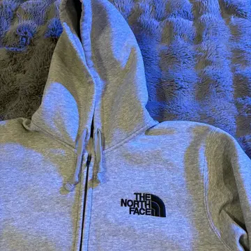 THE NORTH FACE 그레이 풀 집업 후드티 L 사이즈