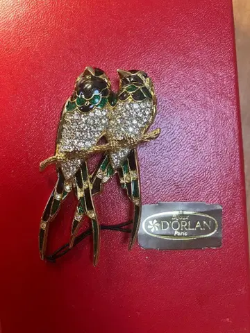 돌란 ( D'Orlan ) 제비 앤티크 브로치