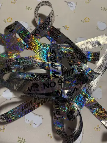 Snow man Dome Tour 2025-2026 은색 테이프 5개