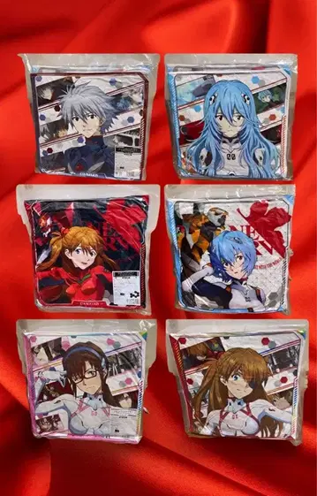 에반게리온 스퀘어 쿠션 3종 세트 260105