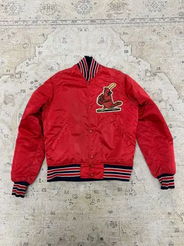 USA제 스타터 메이저리그 베이스볼 카디널스 바시티 자켓