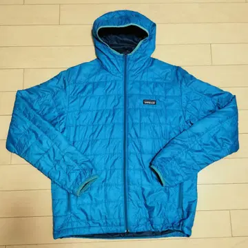 파타고니아 남성용 나노 퍼프 후디 파랑 S 사이즈