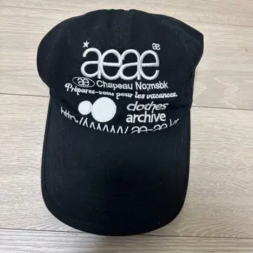 aeae 야구 모자 로고 자수