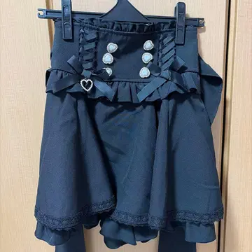 리즈리사 LIZLISA 사다리 리본 치마바지 스커트팬츠