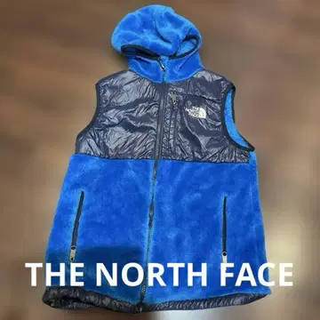 THE NORTH FACE 후드 부착 베스트 XL 파랑