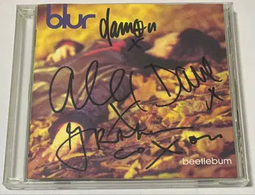 Blur Beetlebum 사인 포함 CD