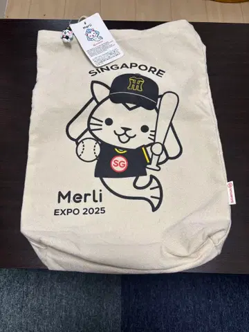 오사카 간사이 박람회 한신 x 싱가포르 토트백