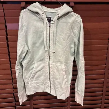 GAP 민트 그린 집업 후드티