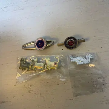 계속 한밤중이면 좋을 텐데 EXPO Gach 넥타이핀 세트