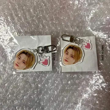 TREASURE 가챠 얼굴 아크링 키링 도영 기쁨 2세트