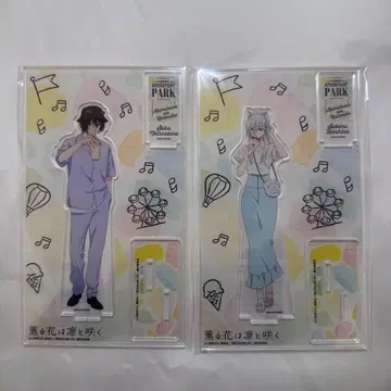 호시나 스바루 나츠자와 사쿠 아크릴 스탠드 가라오케 철인 콜라보